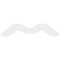 Ekena Millwork Pitch Midway Architectural Grade PVC Gable Pediment, 72"W x 30"H x 1"P (10/12) GPP072X030X100MID - alternate 3